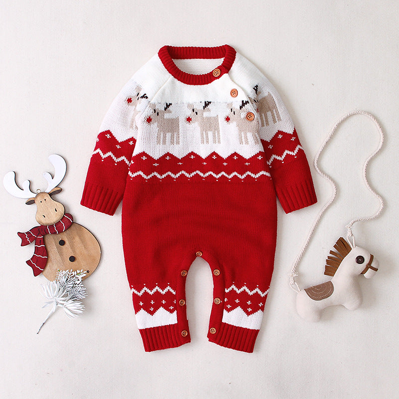 Children's Christmas Elk Suit