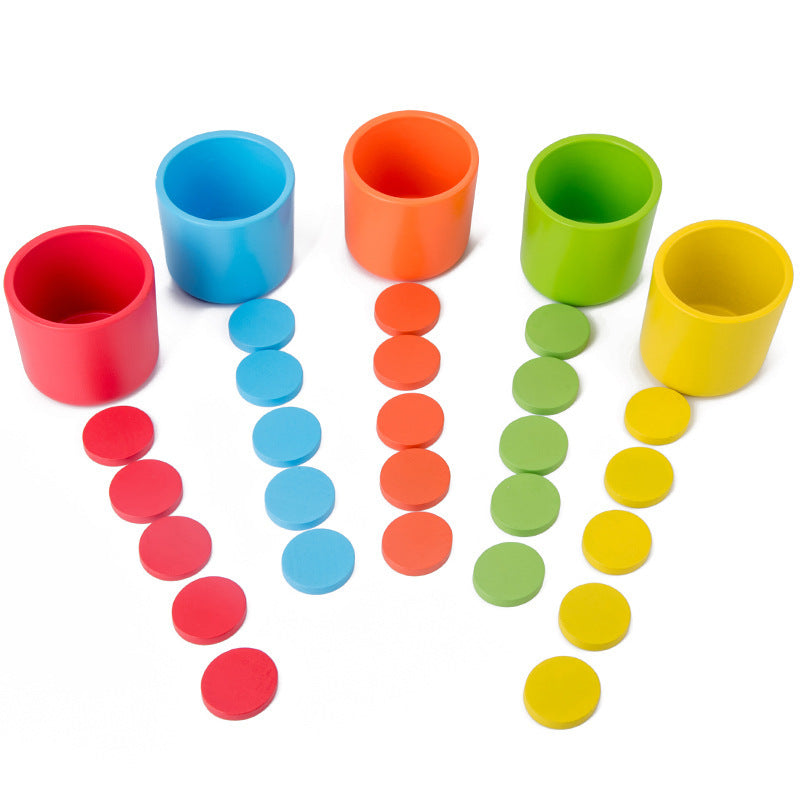 Colour Sorting Cup Game