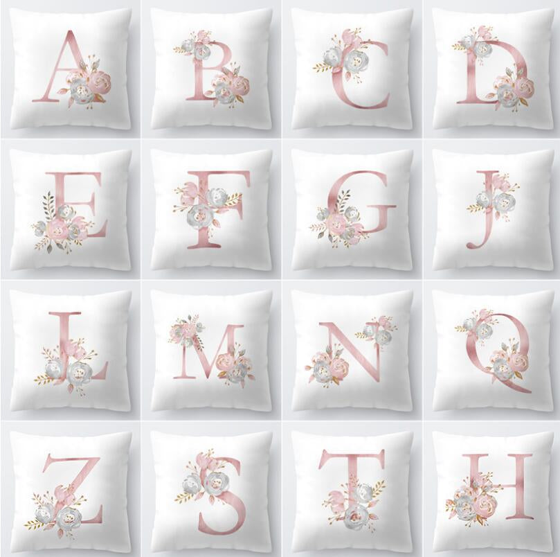 Letter Cushion Cover