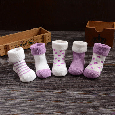 Pack of 5 Newborn Socks