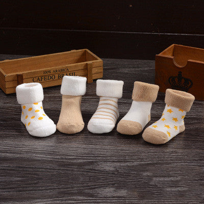 Pack of 5 Newborn Socks