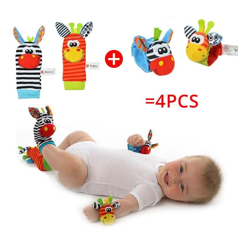 Baby Rattles Toys 4 piece
