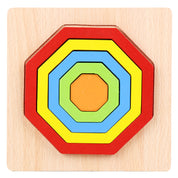 Geometry Wooden Puzzle