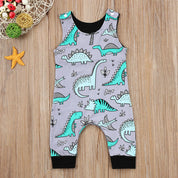 Dinosaur Sleeveless Onesie