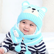 Baby Bear Hat and Neck Scarf