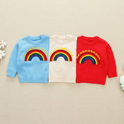 Knitted Rainbow Jumper