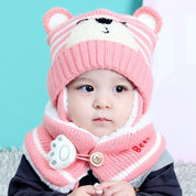 Baby Bear Hat and Neck Scarf