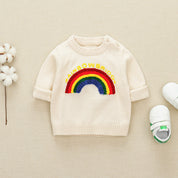 Knitted Rainbow Jumper