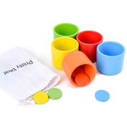 Colour Sorting Cup Game