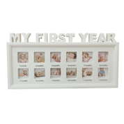 My First Year Baby Photo Frame