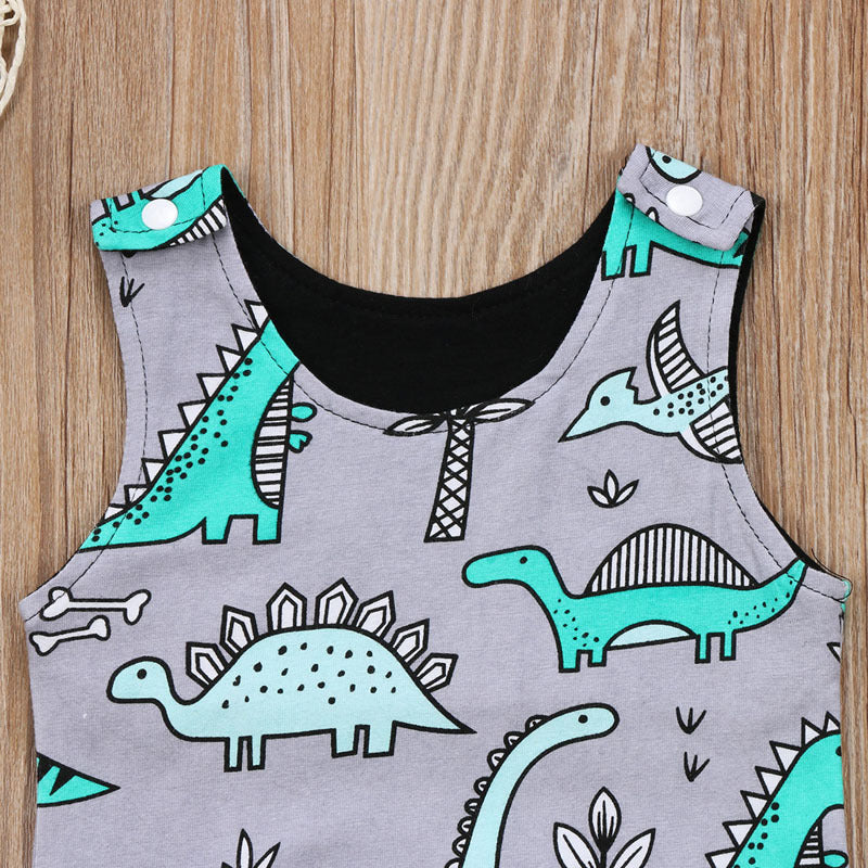 Dinosaur Sleeveless Onesie