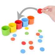 Colour Sorting Cup Game