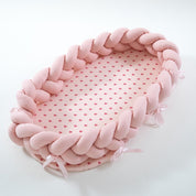 -Cotton Woven Portable Crib