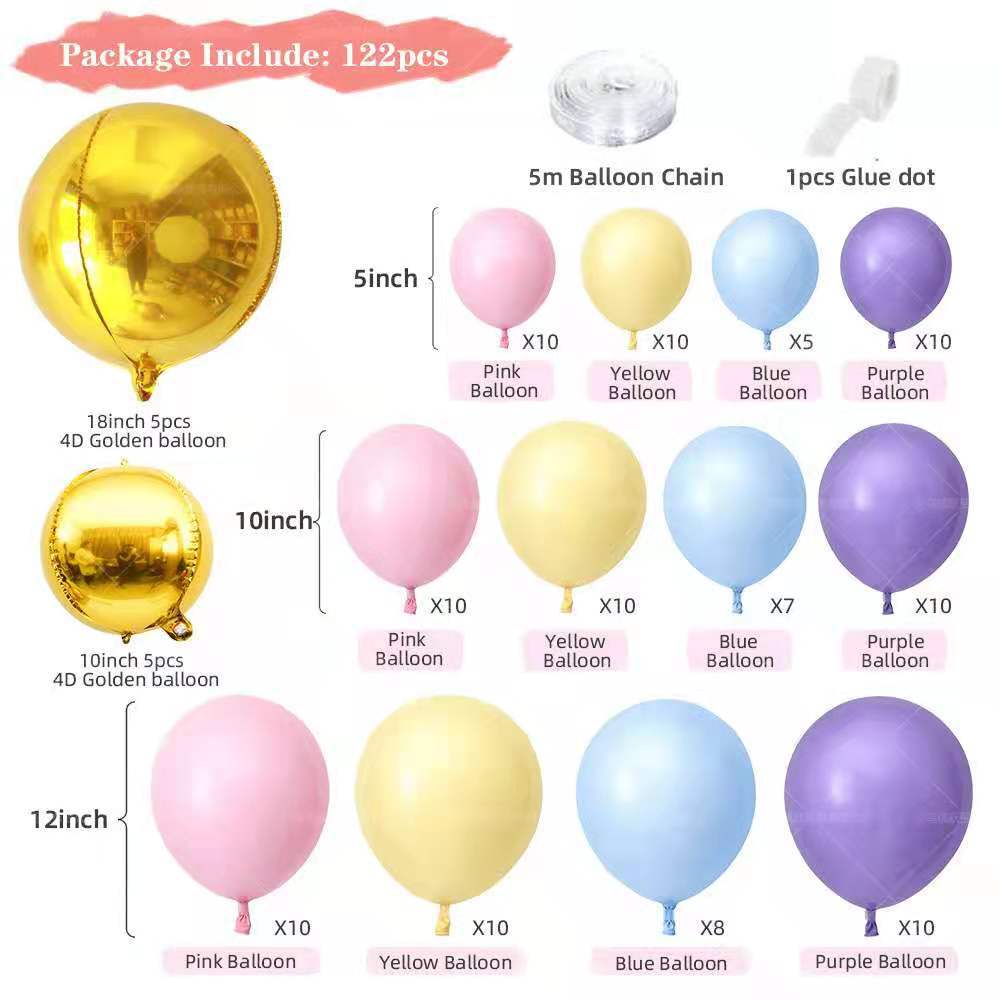 Pastel Balloon Set