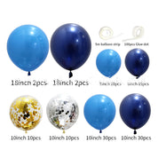 Blue Party Balloons