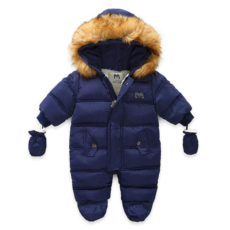 Baby Snow Suit & Gloves