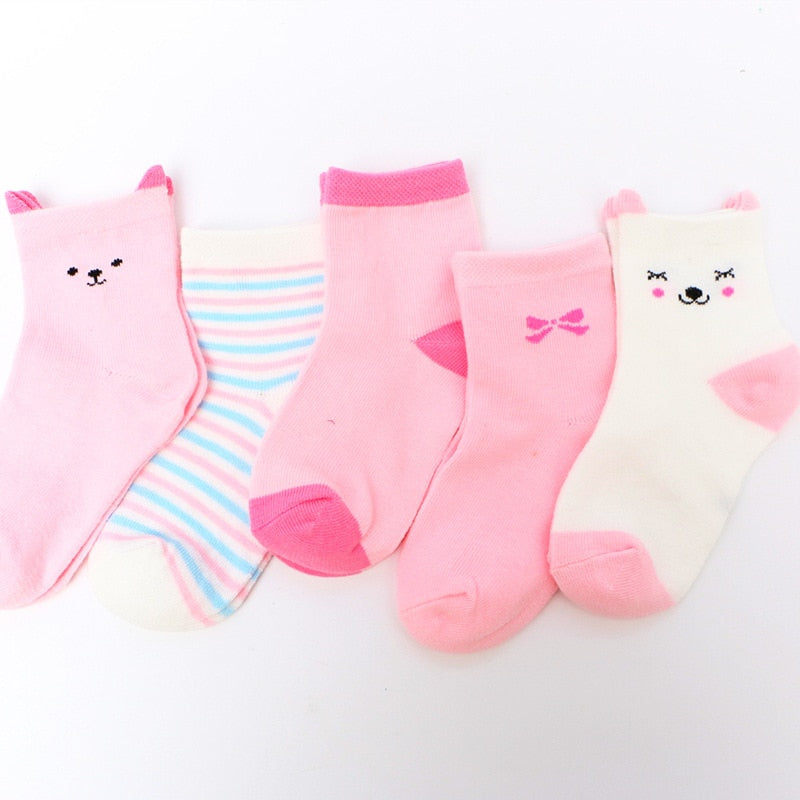 5 Pairs Unisex Socks