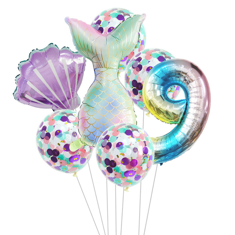 Mermaid Balloon Package