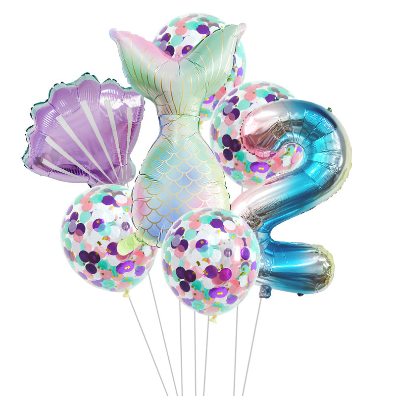 Mermaid Balloon Package