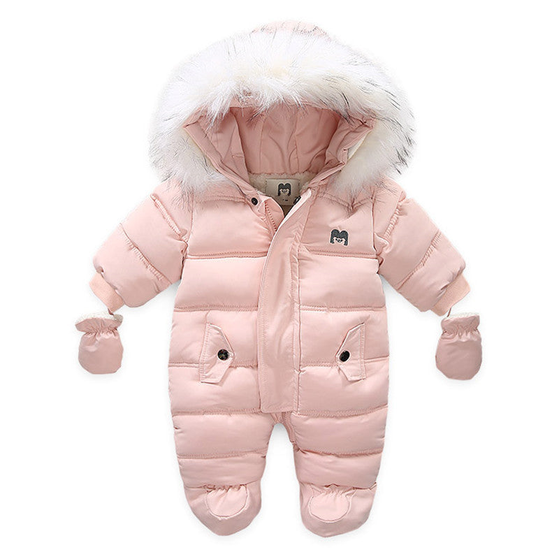 Baby Snow Suit & Gloves