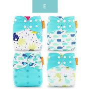 Cloth Reusable Nappies x4