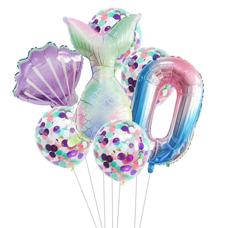 Mermaid Balloon Package