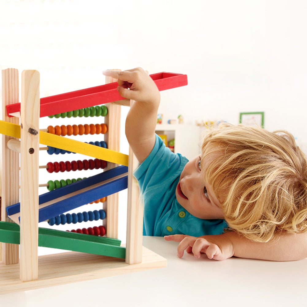 Montessori Abacus & Car Track
