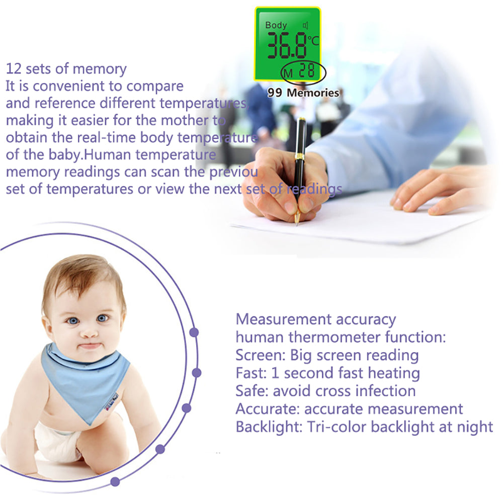 -Contact Forehead Temperature Thermometer