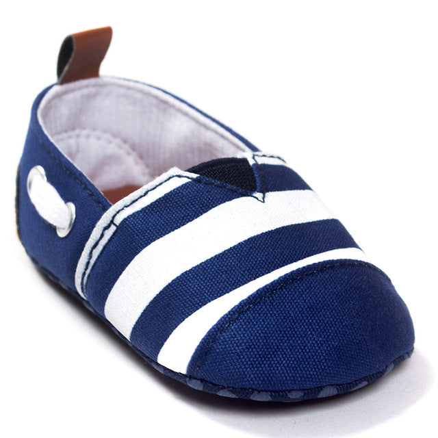 Baby Boy Soft Leather Sole Shoes