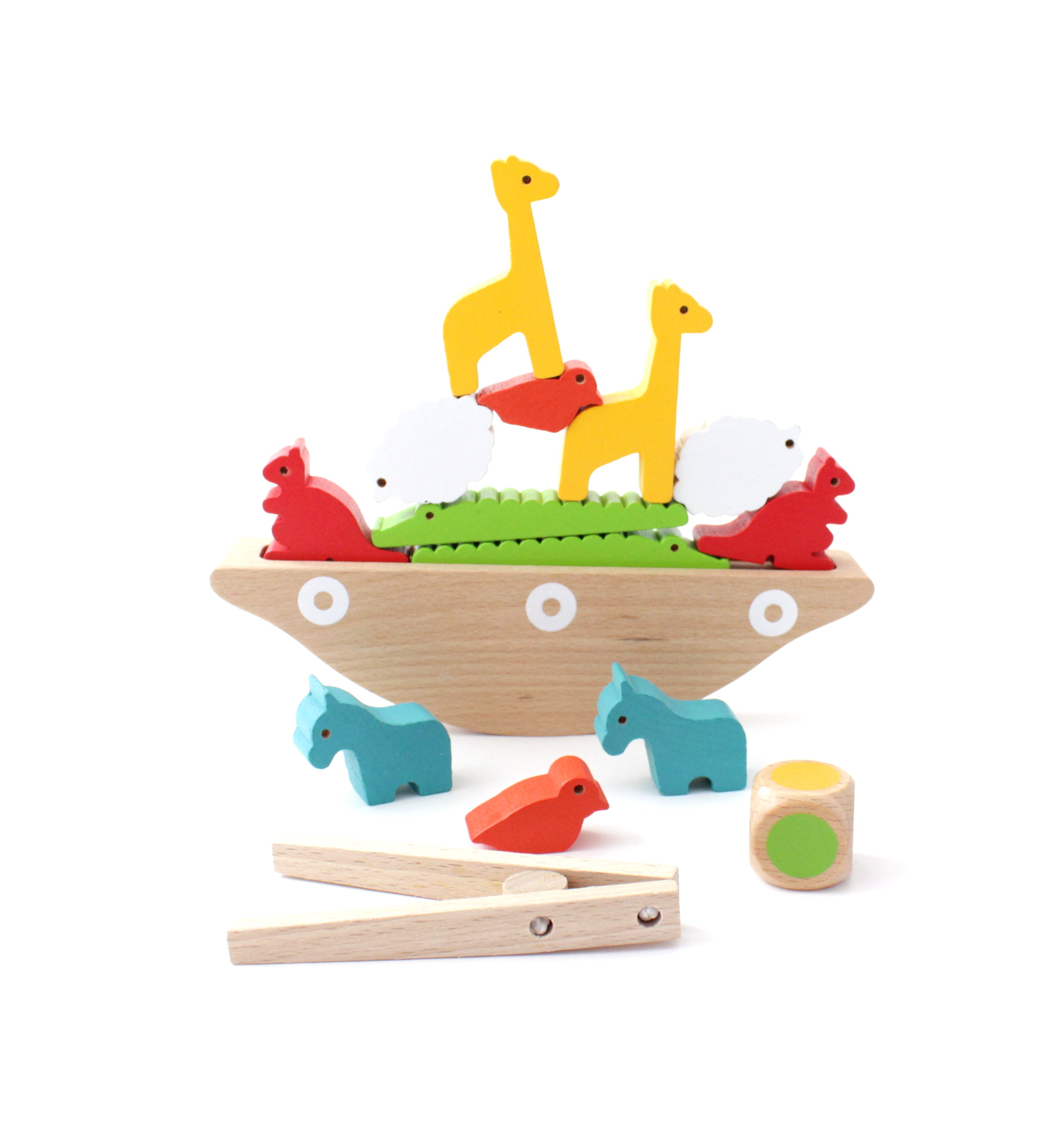 Wooden Animal Balance Block