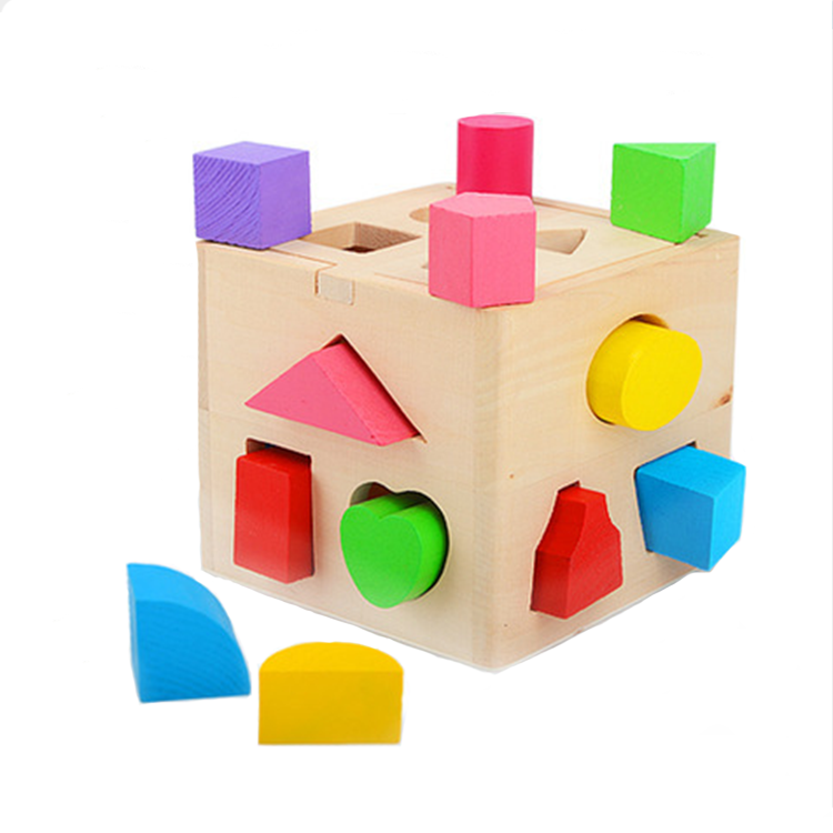 Montessori Shape Matching Cube