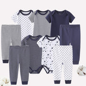 5 Baby Grows & 4 Pairs of Trousers